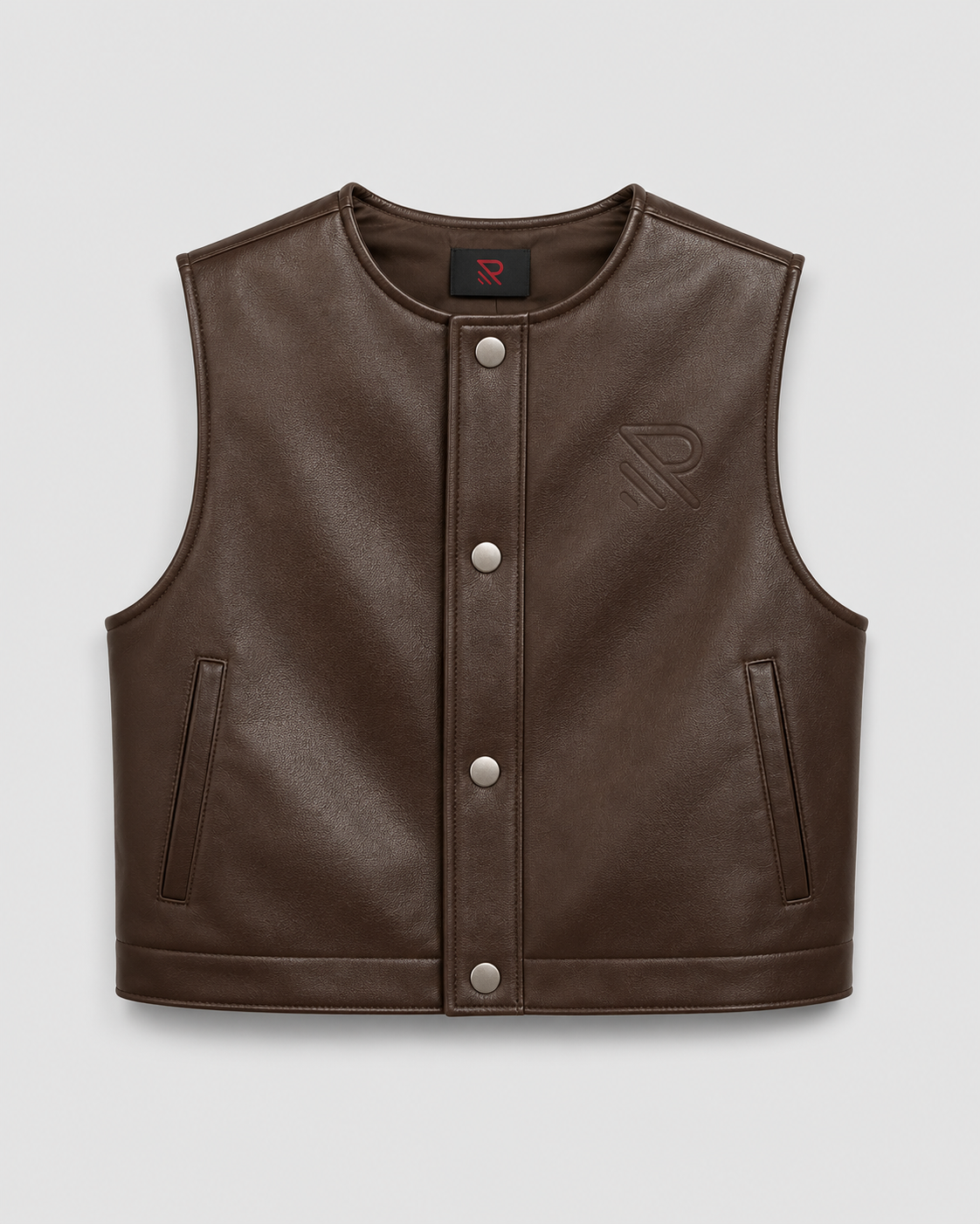 Red Fashion signature Gen Z vest